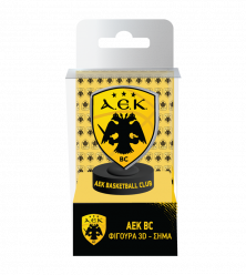 3D FIGURINE - AEK BASKETBALL 2 / LOGO (PACK)