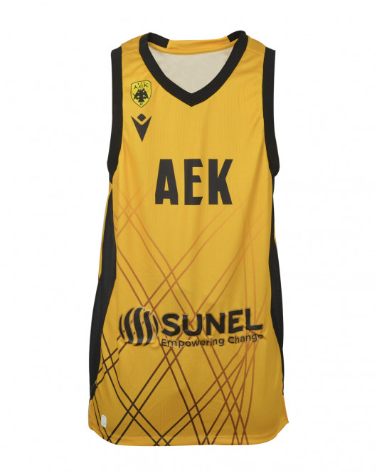 AEK BC Αγωνιστική Φανέλα Εντός Έδρας BCL 2025/26