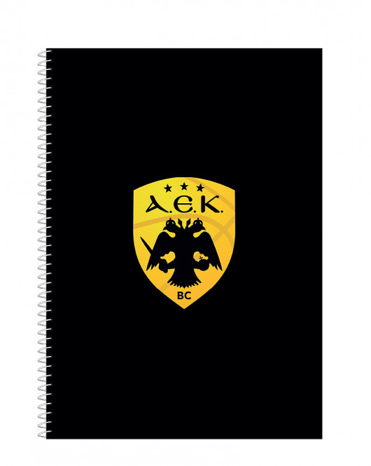 ΤΕΤΡΑΔΙΟ ΣΠΙΡΑΛ Α4 2ΘΕΜ.- AEK BC