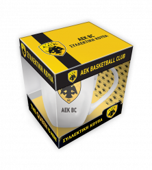DELUXE MUG - AEK BASKETBALL 1 / THE QUEEN IS HERE (PACK)