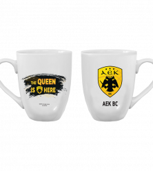 DELUXE MUG - AEK BASKETBALL 1 / THE QUEEN IS HERE (PACK)