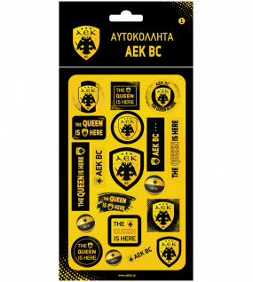 ΑΥΤΟΚΟΛΛΗΤΑ PUFFY - ΑΕΚ ΜΠΑΣΚΕΤ 1