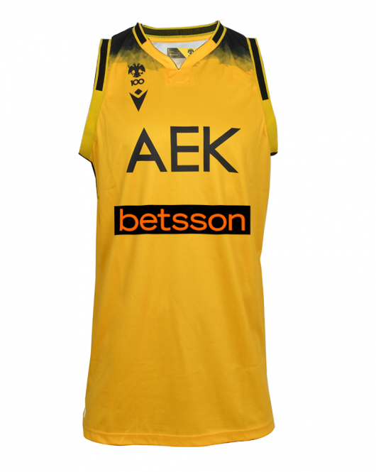 AEK BETSSON BC Ανδρική Αγωνιστική Φανέλα Εντός Έδρας Αγώνων BCL 2023/24