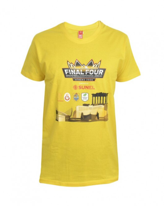 Final 4 T-shirt Yellow