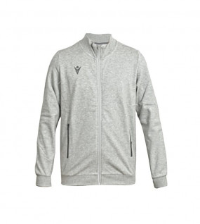 Ζακέτα με φερμουάρ σε γκρι
